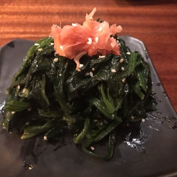 Miso Ramen - Boiled spinach salad - Ramen Near Me - Jersey City, New Jersey Miso Ramen - Boiled spinach salad - Ramen Near Me - Jersey City, New Jersey