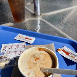 Anthony’s Fish Bar - Fishy thawing clam chowder