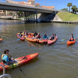 Tropical Kayaks Palm Coast - #MIP came to visit. Great group of kids and their teachers!