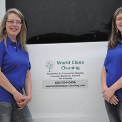 World Class Cleaning - Mother & Daughter team up for another successful job.  When you hire World Class Cleaning you're helping support my family & small business.