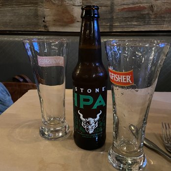 Brooklyn Burgers & Beer - Stone IPA 6.9% 12oz Bottle - Burgers Near Me - Brooklyn, New York