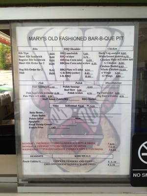 Mary's Old Fashioned Pit Bar-B-Que by null