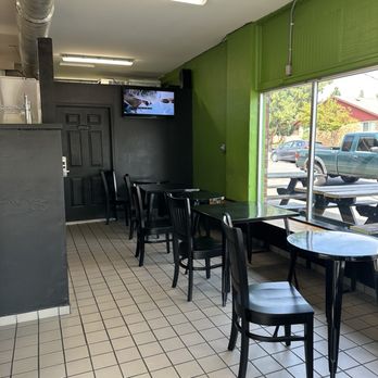 Steakadelphia - Inside Seating and Bathroom - Sandwiches Near Me - Portland, Oregon Steakadelphia - Inside Seating and Bathroom - Sandwiches Near Me - Portland, Oregon