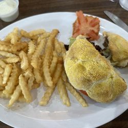 Tuck Point Bar & Grill - Tuck burger and fries so good!