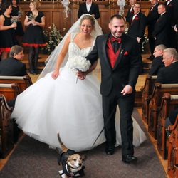 Bridge Street Wedding Chapel - The chapel is pet friendly not just for service animal, but any pet that is a family member.