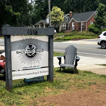 Backyard Brew - Outside area - Coffee & Tea Near Me - Charlotte , North Carolina Backyard Brew - Outside area - Coffee & Tea Near Me - Charlotte , North Carolina