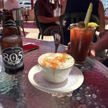 Fat Cats Cafe - Our CLAM CHOWDA, MY 805, And My Fiancée's BLOODY MARIA..!!! - Seafood Near Me - Avila Beach, California Fat Cats Cafe - Our CLAM CHOWDA, MY 805, And My Fiancée's BLOODY MARIA..!!! - Seafood Near Me - Avila Beach, California