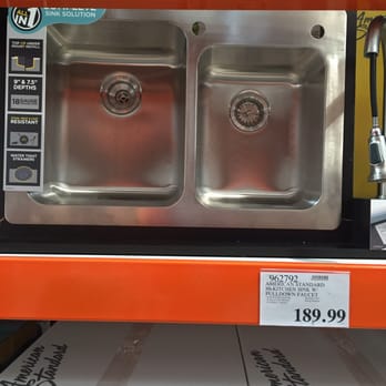 Costco - Here is the sink the price below reflects the sink and faucet.  Wow what a great deal. - Wholesale Stores Near Me - Sun Prairie, Wisconsin