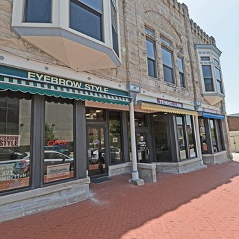Fountain Square Bloomington - Eyebrow Style is located inside Fountain Square just off of S. College Avenue on Bloomington's downtown square. - Commercial Real Estate Near Me - Bloomington, Indiana