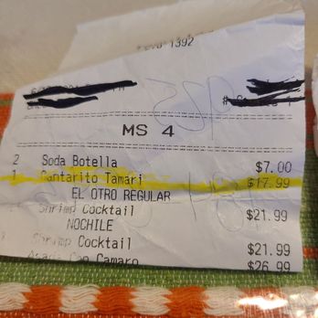 Tequila's Taqueria - Ticket - Mexican Near Me - San Jose, California Tequila's Taqueria - Ticket - Mexican Near Me - San Jose, California