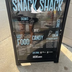 Upper Highlands Swim Club - Concession Stand Menu 08/2026