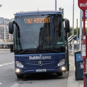 Dublin Express - Dublin Express bus from the airport - Transportation Near Me - Dublin, D