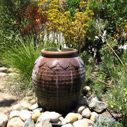 Garden Spirit Landscape - Bubbling pot