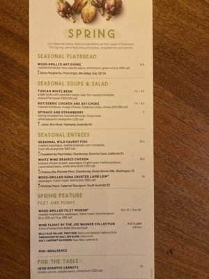 Menu photo 6 Seasons 52 Orlando, FL Menu photo 6 Seasons 52 Orlando, FL
