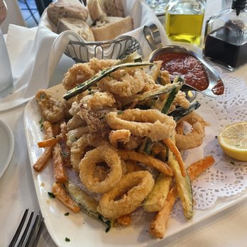 Trattoria Amici - Frittura Di Calamari E Verdurine - Italian Near Me - Glendale, California Trattoria Amici - Frittura Di Calamari E Verdurine - Italian Near Me - Glendale, California