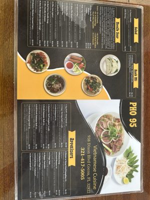 Menu photo 3 Pho 95 Cocoa, FL Menu photo 3 Pho 95 Cocoa, FL
