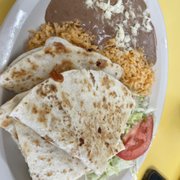 Photo of El Taco De Mexico - Denver, CO, United States. Chicken Quesadillas