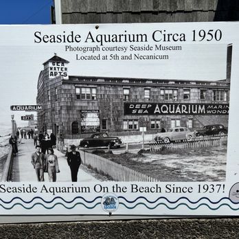 Seaside Aquarium - They provide you with plenty of information on the building that holds the aquarium, love the history that they share! - Aquariums Near Me - Seaside, Oregon Seaside Aquarium - They provide you with plenty of information on the building that holds the aquarium, love the history that they share! - Aquariums Near Me - Seaside, Oregon