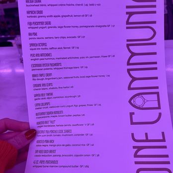 Communion - Menu part 2 - Desserts Near Me - San Diego, California Communion - Menu part 2 - Desserts Near Me - San Diego, California