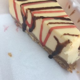 Cheesecake I took home. Disgusting, store bought, solid ice. Cheesecake I took home. Disgusting, store bought, solid ice.