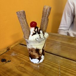 churro sundae churro sundae