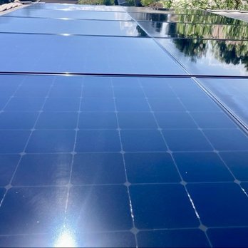 Harris Solar Panel Cleaning and Bird Proofing - After photos of our sparkling panels - Solar Panel Cleaning Near Me