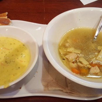 Panera Bread - Cup of soup and bowl of soup portions are the same exact size. - Sandwiches Near Me - Austin, Texas