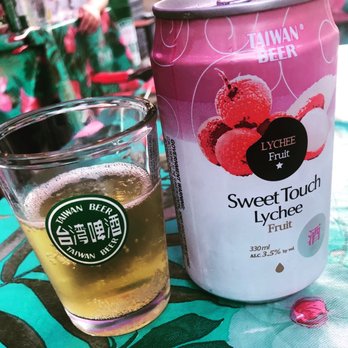 886 - Taiwan Beer Lychee - Taiwanese Near Me - New York, New York