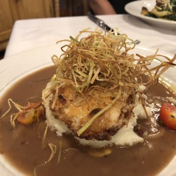 Simon Pearce - Horseradish crusted cod - New American Near Me - Quechee, Vermont Simon Pearce - Horseradish crusted cod - New American Near Me - Quechee, Vermont