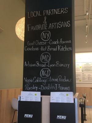 Menu photo 1 Chopt Creative Salad Co. Washington, DC, DC