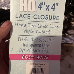 All my bundles were the same brand as this one. All my bundles were the same brand as this one.