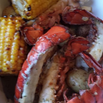 Red Lobster - Lobster tails, corns, and potatoe balls - Seafood Near Me - Mississauga, Ontario Red Lobster - Lobster tails, corns, and potatoe balls - Seafood Near Me - Mississauga, Ontario