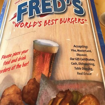 Fred's - Burgers Near Me - Burlington, Wisconsin Fred's - Burgers Near Me - Burlington, Wisconsin