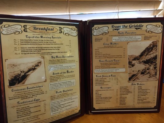 Menu photo 6 Big Horn Restaurant Estes Park, CO