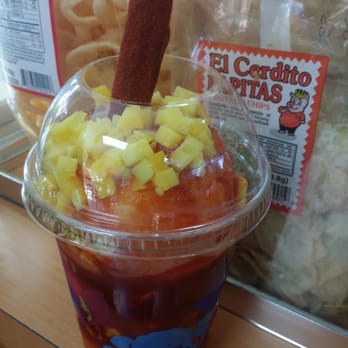 Paleteria Y Neveria La Monarca - Small diablito is pretty big lol 16oz cup of yumminess (^_^) - Mexican Near Me - Bellflower, California Paleteria Y Neveria La Monarca - Small diablito is pretty big lol 16oz cup of yumminess (^_^) - Mexican Near Me - Bellflower, California
