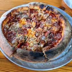 12" Meat lovers pizza