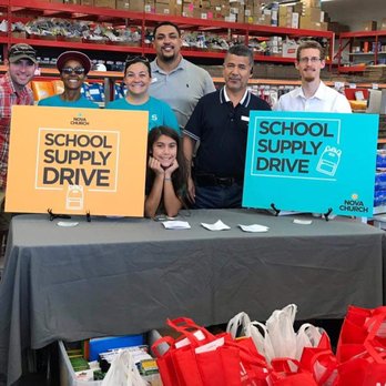 NoVa Pentecostal Church - Nova School supply drive - giving back to the community. - Churches Near Me - Falls Church, Virginia NoVa Pentecostal Church - Nova School supply drive - giving back to the community. - Churches Near Me - Falls Church, Virginia