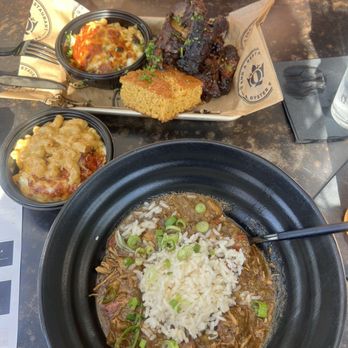 Louisiana Purchase - Oxtail plate and gumbo - Cocktail Bars Near Me - San Diego, California