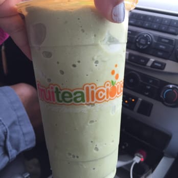Fruitealicious - Large green tea smoothie! I think I may we may be addicts - Coffee & Tea Near Me - Carrollton, Texas Fruitealicious - Large green tea smoothie! I think I may we may be addicts - Coffee & Tea Near Me - Carrollton, Texas