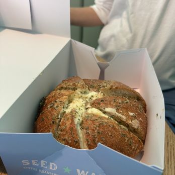 Seed Water Coffee Roastery - Garlic Bread - Coffee & Tea Near Me - Buena Park, California Seed Water Coffee Roastery - Garlic Bread - Coffee & Tea Near Me - Buena Park, California