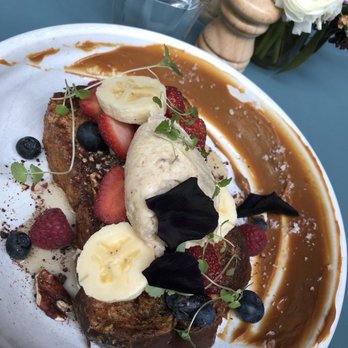 Flower Child Cafe - French toast - Cafes Near Me - Chatswood, NSW
