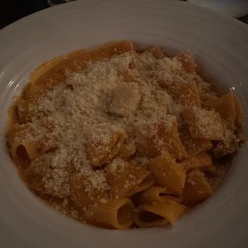 Rusticucina - Half Rigatoni with Vodka sauce and sasuage. - Italian Near Me - San Diego, California Rusticucina - Half Rigatoni with Vodka sauce and sasuage. - Italian Near Me - San Diego, California