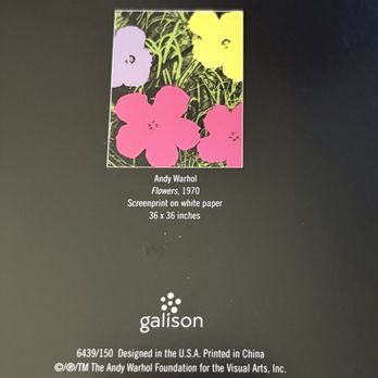The Andy Warhol Foundation - I love my Warhol Note Card from my cousin Kim in Connecticut. 04/02/26 - Art Museums Near Me - New York, New York