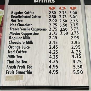 Freshh Donuts - Drink menu - Donuts Near Me - Ontario, California