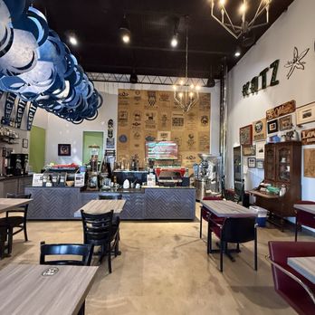 Katz Coffee - Interior - Coffee & Tea Near Me - Houston, Texas Katz Coffee - Interior - Coffee & Tea Near Me - Houston, Texas