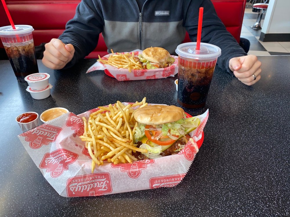 Food from Freddy's Frozen Custard & Steakburgers