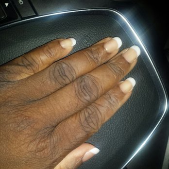 Regal Nails, Salon & Spa - You must understand when she says line she means how thick the white is desired. - Nail Salons Near Me - Charlotte, North Carolina Regal Nails, Salon & Spa - You must understand when she says line she means how thick the white is desired. - Nail Salons Near Me - Charlotte, North Carolina