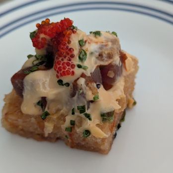 MARKET Seafood Eatery - Ahi Tuna Crispy Rice Cake - Seafood Near Me - Edmonds, Washington
