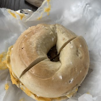 Dj's Bagel Cafe - Egg, Cheese & Sausage Breakfast Bagel - Bagels Near Me - Fountain Hills, Arizona Dj's Bagel Cafe - Egg, Cheese & Sausage Breakfast Bagel - Bagels Near Me - Fountain Hills, Arizona