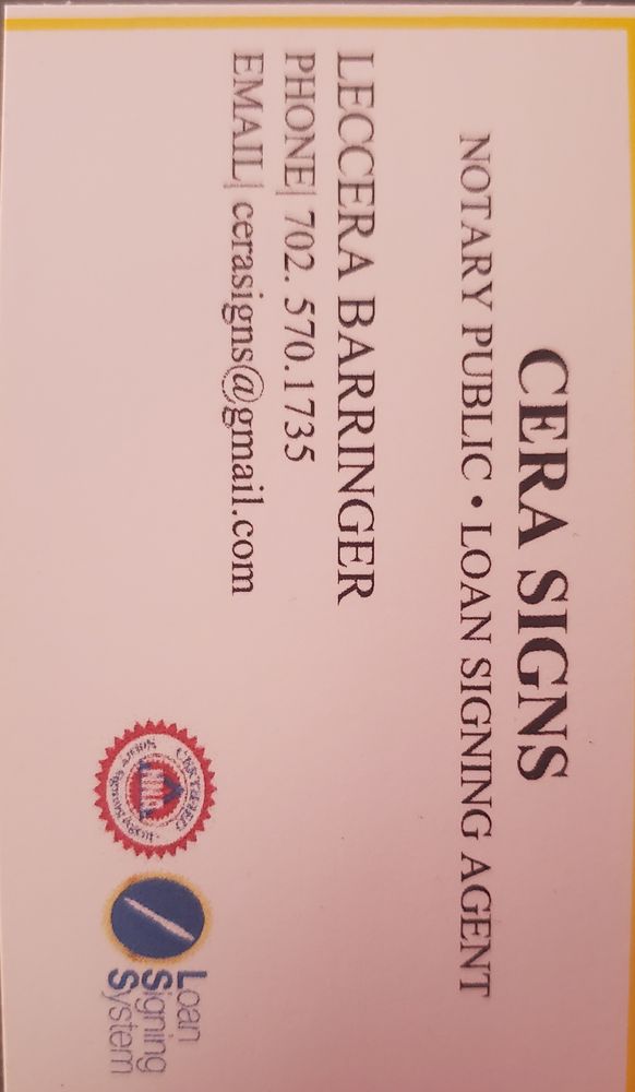 CERA SIGNS Updated August 2024 Request a Quote Las Vegas, Nevada